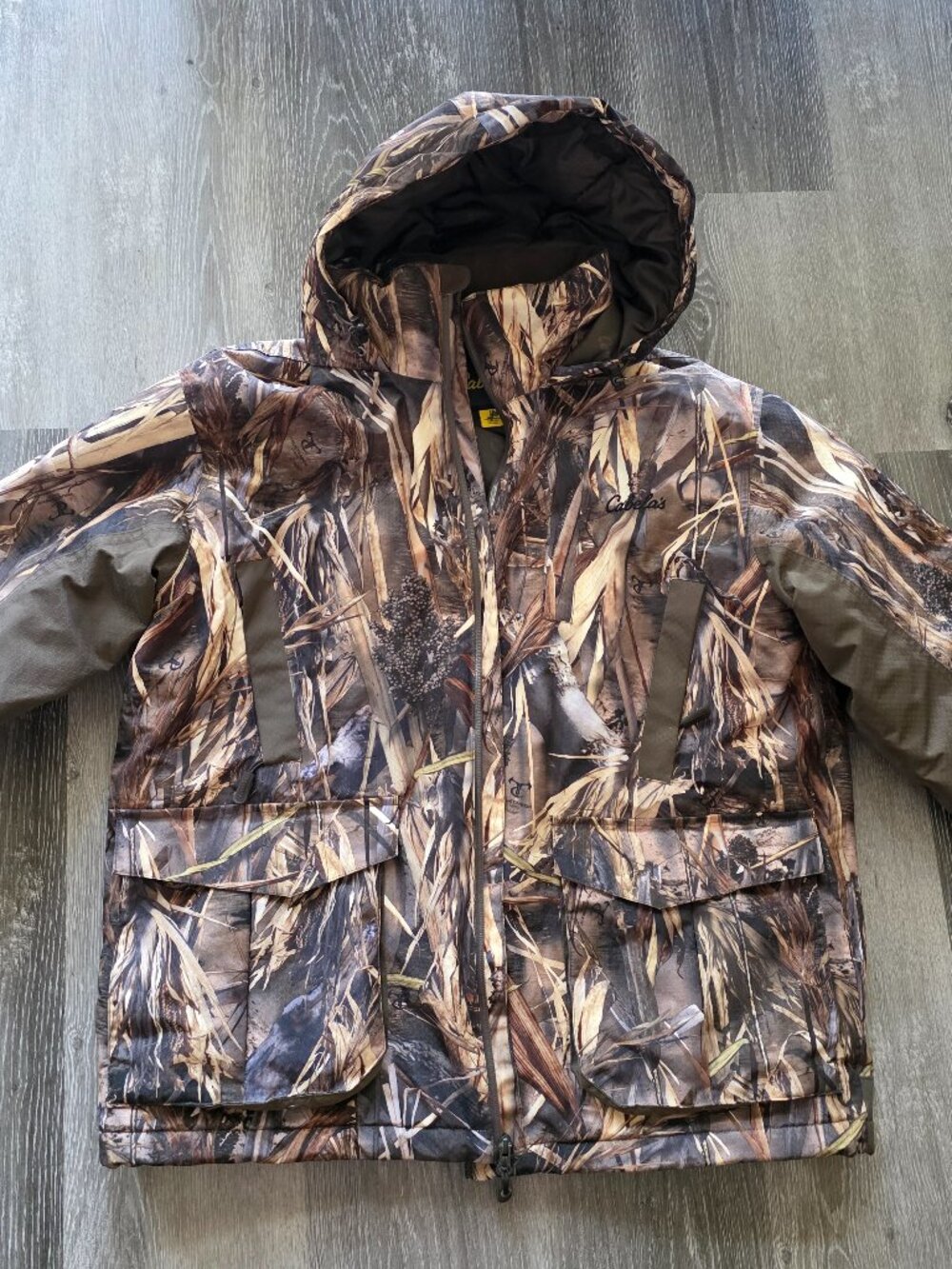Cabela's Head Silent Stalker Elite Parka 4 most dry plus, thermolite, Men size L